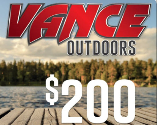 *** Raffle ticket $200 Dollar Vance Outdoor Gift Card ***