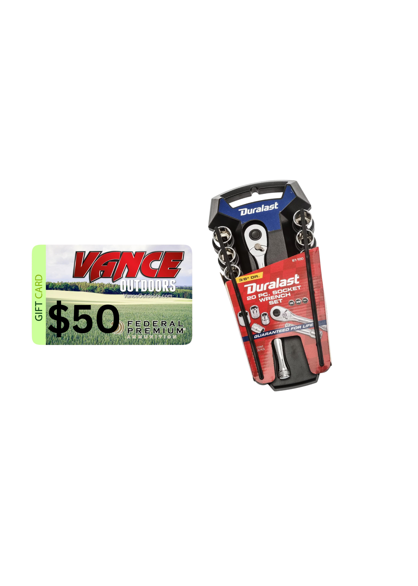 ***Raffle Ticket*** Duralast 20pc Socket Set and $50 Gift Card